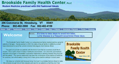 Desktop Screenshot of brooksidehealth.com